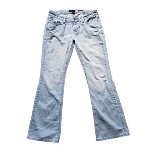 Aeropostale Authentic Flare Light Blue Women Jeans